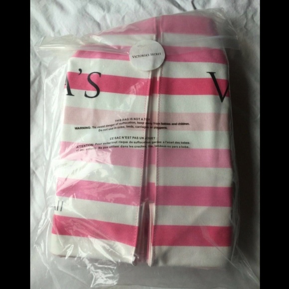 Victorias Secret BEACH BAG SET~FLIP FLOPS M 7-8 - Picture 5 of 14